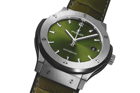 hublot classic fusion green dial|Classic Fusion Titanium Green 45 mm .